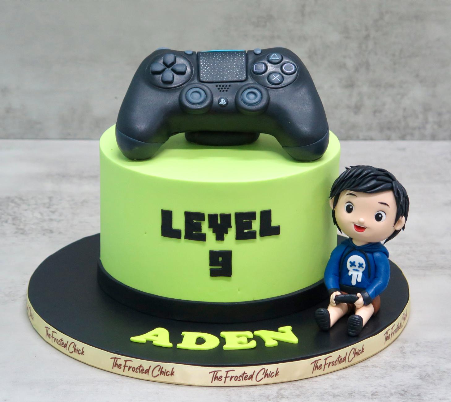 game theme gamer level up playstation